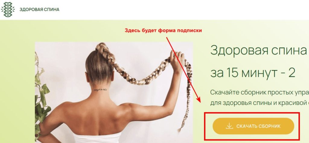 Как установить встроенную форму подписки